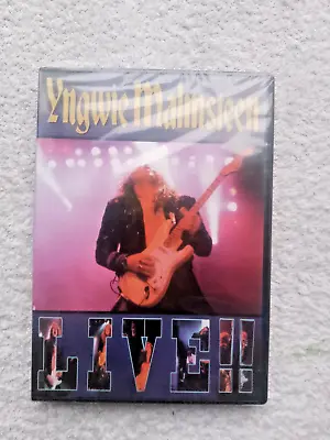 Yngwie Malmsteen Live!!-Secret-DRIDE 8-UK-(DVD)-New • £8.99