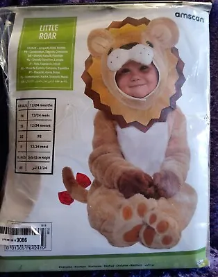 £16.99 • Buy LION - Dress Up Outfit - Age 12/24 Months - Amscan - BRAND NEW - UK