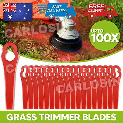Up To 100pcs Plastic Grass Trimmer Blade For Ozito Kuller Bosh Garden Lawn OZ • $2.75