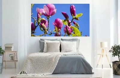 Magnolia-flowers-picture- High Quality Canvas Painting  Home Decor  • $88.90