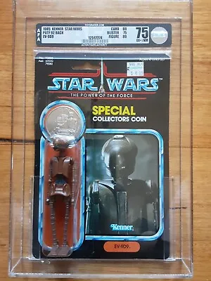 Star Wars Power Of The Force Vintage Kenner EV-9D9 Graded Afa 75 • $1900