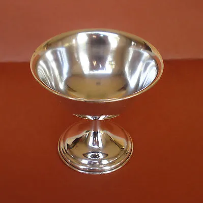  STERLING SILVER SHERBET / ICE CREAM OR WINE CUP WITH MONOGRAM VINTAGE  79 Gr • $160