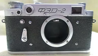 R FED 2 Vintage Russian Leica M39 Mount Camera BODY Only     0808 • $54.99