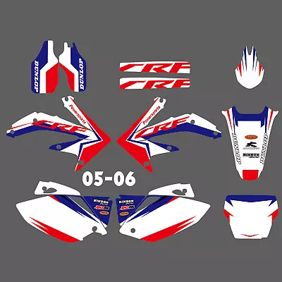 MX Graphics Decals Stickers Kit For Honda CRF 450R CRF450R 2005-2006 • $54.99