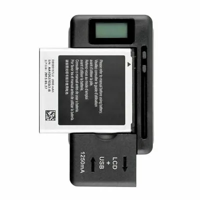Mobile Universal Battery Charger LCD Indicator Screen For Cell Phones 1 USB-Port • $5.75