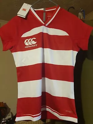 CCC Canterbury Vapodri Evaders Hooped  Womens Rugby Jersey • £8