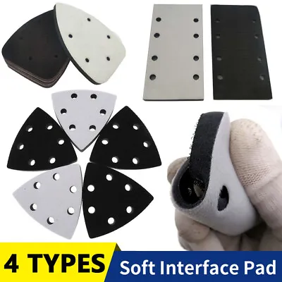 £4.45 • Buy Soft Interface Pad Hook Loop Foam Disc Protecting Sanding Polishing Buffer Mats