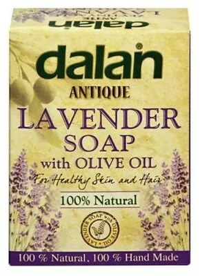 Natural Olive Oil With Lavender Soap Bar. 100% Pure & Handmade. (6x150g) • £8.96