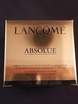 Lancome Absolu Soft Cream With Grand Rose Extracts 60ml - New & Sealed  • £110