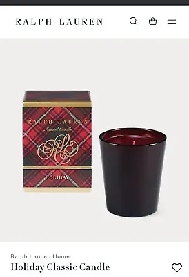 RALPH LAUREN Candle Scented Holiday Classic • £46.25
