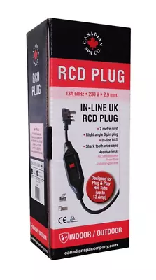 Rcd In-line With Uk Plug 7m Cable • £50