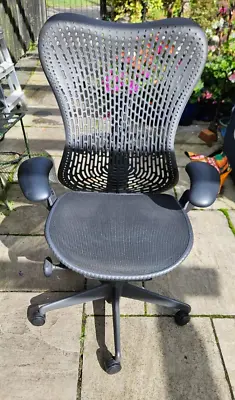 £195 • Buy Authentic Herman Miller Mirra Task, Office, Desk Chair - Butterfly Back