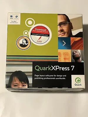QuarkXPress 7 Page Layout Software For Design Publishing Professionals Worldwide • $45
