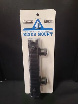 $9.95 • Buy UTG .83 Inch Picatinny Riser Mount MNT-RS08L Brand New 
