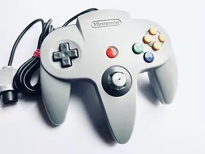 🛸 GREY N64 NINTENDO 64 CONTROLLER Game Pad ⭐️100% OFFICIAL GENUINE⭐️ NUS-005 ❤️ • $29