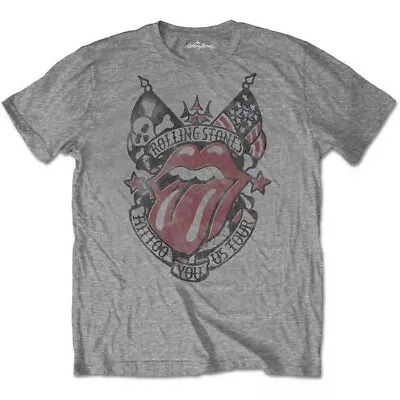 The Rolling Stones Tattoo You US Tour T-Shirt Grey New • $21.96