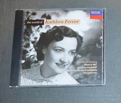 Kathleen Ferrier – The World Of Kathleen Ferrier CD • £2.59