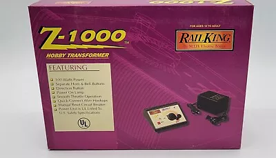 MTH Z-1000 100 Watt Hobby Transformer - Complete With Power Supply & Controller • $99.99