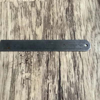 $13.78 • Buy Vintage J Rabone & Sons Steel  Ruler 6  Ruler   no 14 Metal Rule