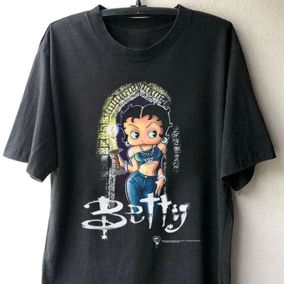 $24.99 • Buy 90's Betty Boop Buffy The Vampire Slayer T-Shirt S-5XL VM4788