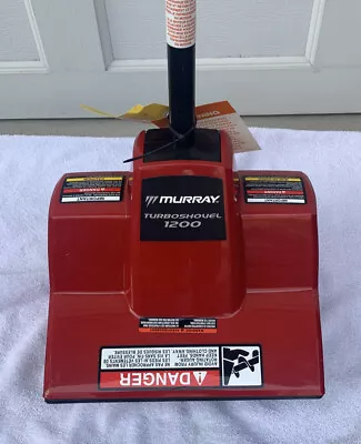 NWT Murray Turboshovel 1200 Electric Snow Shovel Snow Blower Snow Remover Unused • $135.99