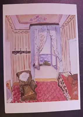 Postcard Henri MATISSE Interior Nice French Painting Met Museum Art Unposted • $9.95