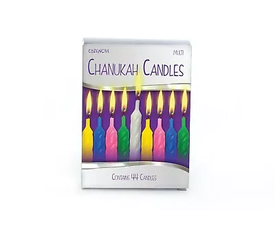 44 Colour Chanukah Candles Hanukkah Candles Candles Chanukah Flat Packed • £4.60