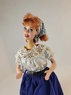 I Love Lucy Barbie Doll  Lucy's Italian Movie  Ep. 150 Grape Stomping -NO BOX  • $22.88