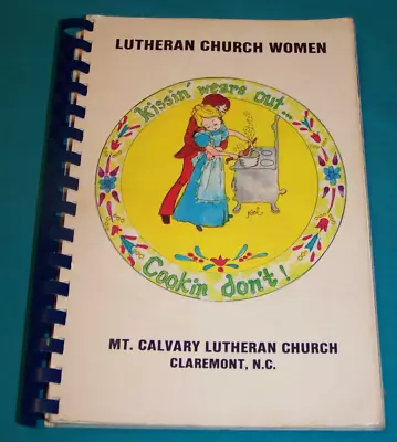 Mt. Calvary Lutheran Church Claremont NC Cookbook 1981 North Carolina • $12.99