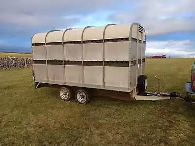 Bateson 12ft X 6ft Twin Axle Cattle Trailer With Sheep Decks Ifor Williams • £3200