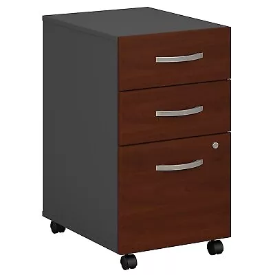 Bush Series C Collection Three-Drawer Mobile Pedestal (Assembled) Hansen Cherry • $301.99