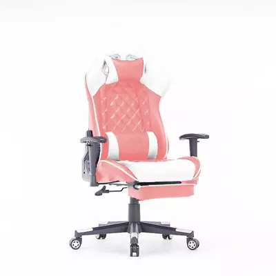 Gaming Chair Ergonomic Racing Chair 165° Reclining Gaming Seat 3D Armrest Footre • $199