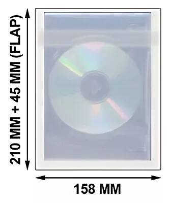 OPP Plastic Wrap Bag For 5/6 Disc DVD Cases 22mm Lot • $112.95