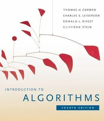 Introduction To Algorithms Fourth Edition By Charles E. Leiserson....USA ITEM • $46.46