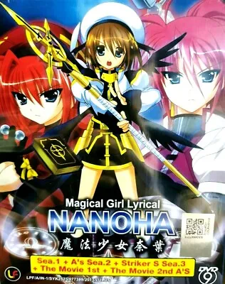  DVD Magical Girl Lyrical Nanoha Season 1-3 English Subtitle All Region TRACKING • $23.90