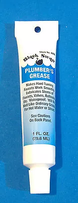 Heat Proof Grease Faucet Stem & Valve Plumbers O'ring Grease Lubricant 1oz Tube • $8.89