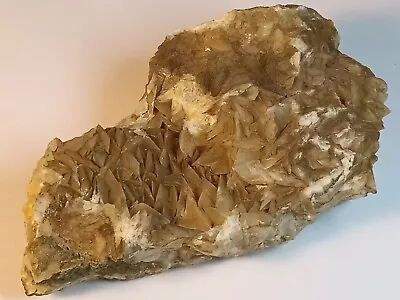 Bladed Calcite 21 Oz Carbon County Montana Elk Basia Rock Mineral Gem • $33.15