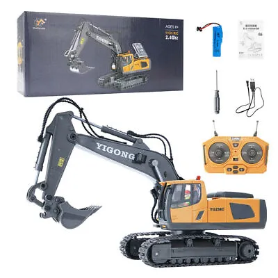 RC Car 1:24 RC Excavator 2.4G Remote Control Engineering Vehicle Crawler Toys • $43.16