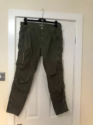 £22 • Buy Mac Cargo Jeans 38/28 Uk12/14 Olive Green