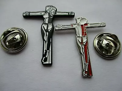 £4.99 • Buy CRUCIFIED SKIN / SKINGIRL SKA REGGAE Metal Badge Fiver Deal