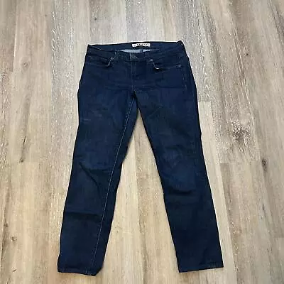 J Brand Women's Dark Wash Straight Leg Jeans Blue Size 27 • $29.50