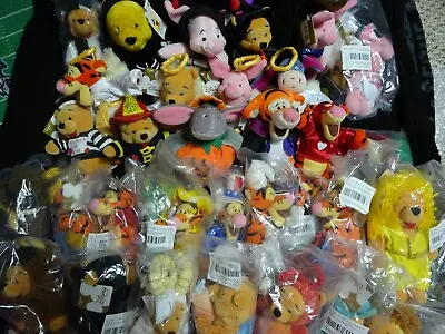 Disney Mini Bean Bag / Beanie Baby Plush Toys - Winnie The Pooh ++ You Pick! New • $5