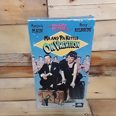 Ma And Pa Kettle On Vacation VHS VCR Video Tape Used Movie • $5.84