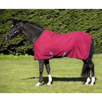 Horseware Rambo Techni Waffle Cooler Rug Burgundy • £44.95