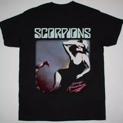 SCORPIONS SAVAGE AMUSEMENT 1988 T-shirt Unisex Cotton Tee  • $19.95