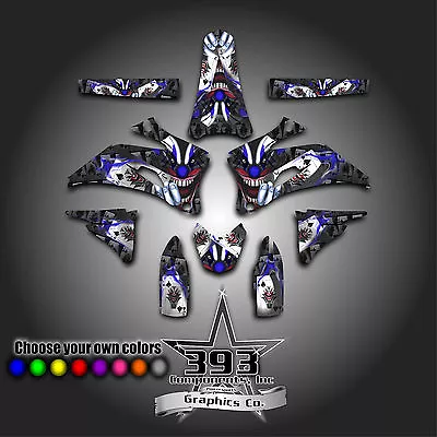 Yamaha YZ450F YZ250F 2003 - 2013 Decal Graphics Kit - Evil Monster / Joker • $185.45