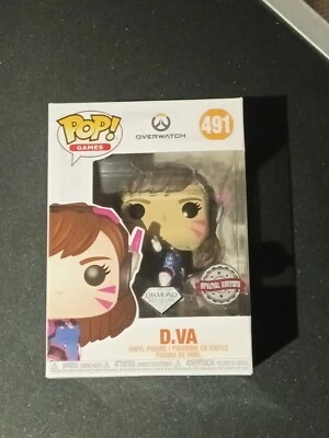 $19 • Buy Funko Pop! Games - #491 - Overwatch - D.Va (Diamond Glitter)