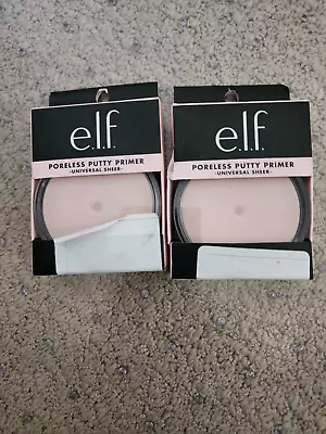 Elf Poreless Putty Primer Universal Sheer 0.74 Oz.( Lot Of 2) • $12.99