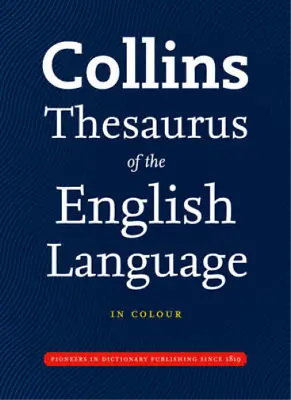 Collins Thesaurus Of The English Language: Complete & Unabridged Collins Dictio • £3.36