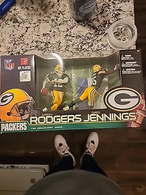 NFL Aaron Rodgers & Greg Jennings McFarlane 2-Pack Packers Brand New • $39